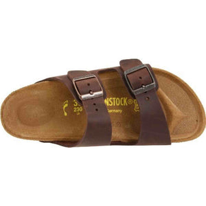 Birkenstock Mens Arizona, Habana Leather, 44 Birkenstock