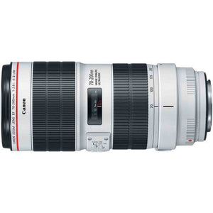Canon EF 70-200mm f/2.8L is III USM Lens Bundle w/ 64GB Memory Card + Accessories International Model - Used Canon