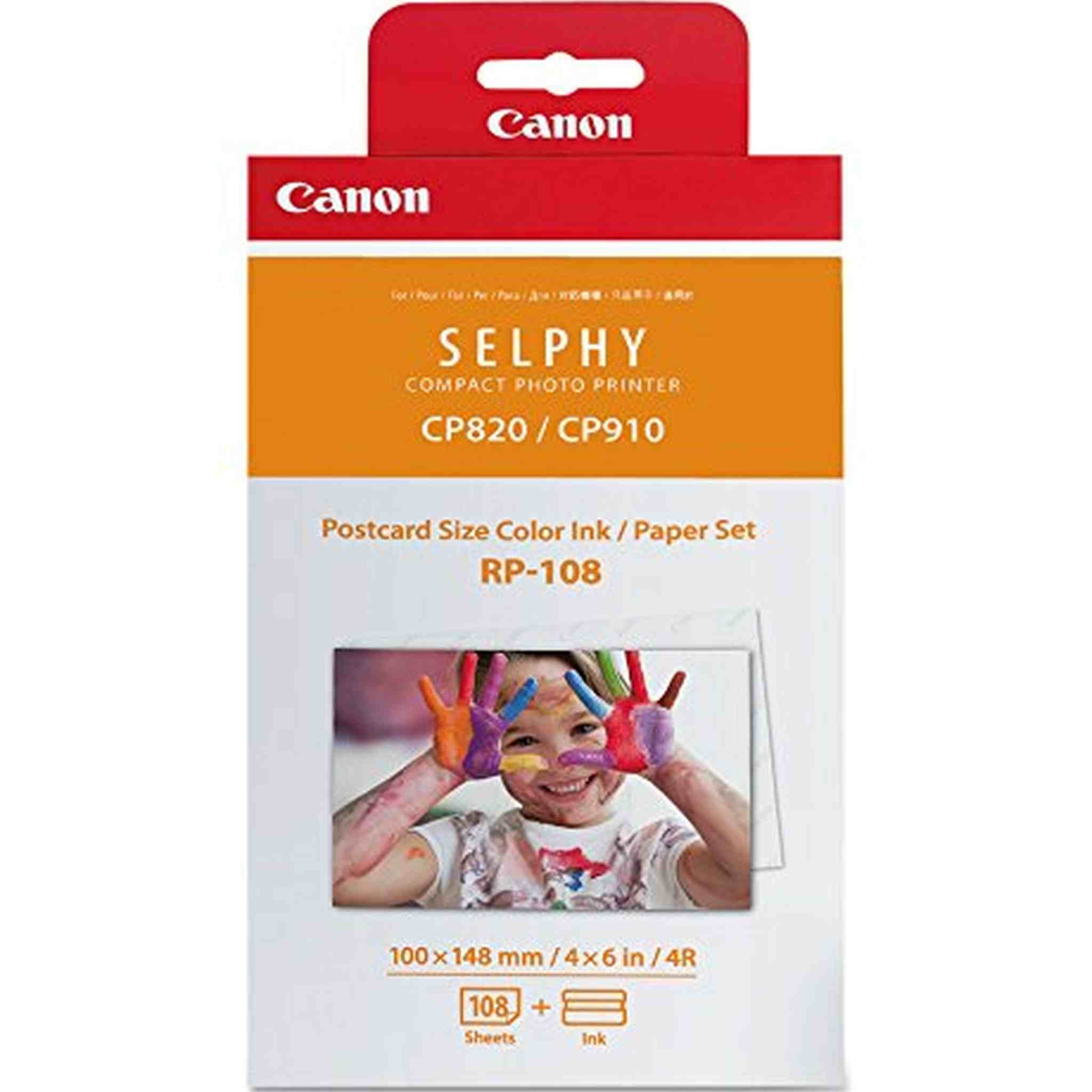 8568b001 rp-108 Ink & Paper Combo Pack, Tri-Color Canon