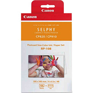 8568b001 rp-108 Ink & Paper Combo Pack, Tri-Color Canon