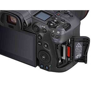 Canon EOS R5 Full Frame Mirrorless Camera + RF 24-105mm F4 L is USM Lens Kit, Black 4147C013 - Reconditioned Canon