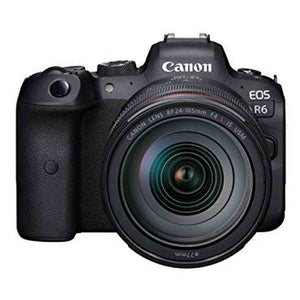 Canon EOS R6 Full-Frame Mirrorless Camera + RF24-105mm F4 L is USM Lens Kit - Reconditioned Canon