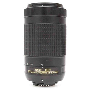 Nikon 70-300mm f/4.5-6.3G DX AF-P ED Zoom-Nikkor Lens - Renewed - Reconditioned Nikon