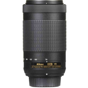 Nikon AF-P DX NIKKOR 70-300mm f/4.5-6.3G ED VR Lens for Nikon DSLR Cameras - Reconditioned Nikon