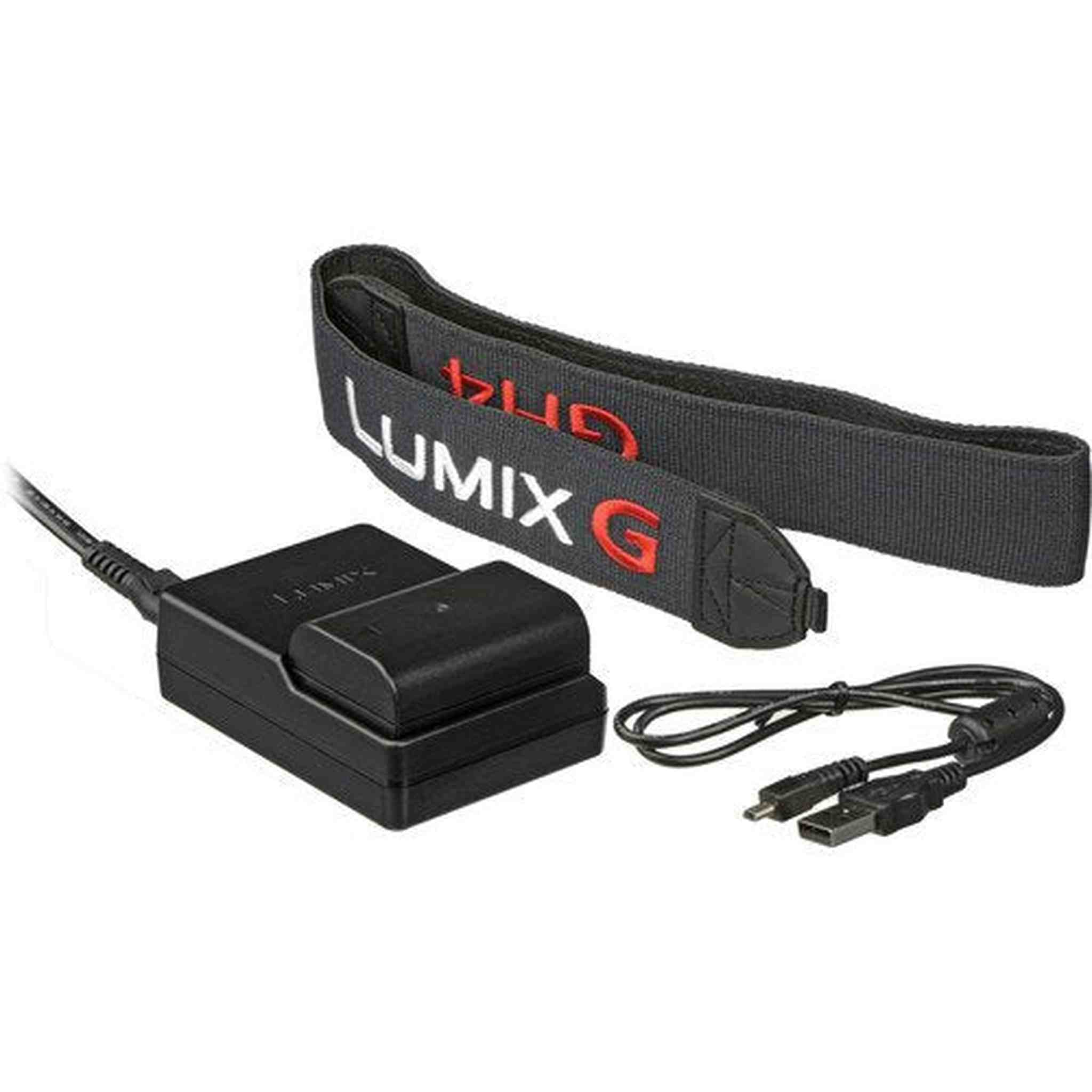 Panasonic DMC-GH4 Digital Camera + 64GB Memory Card + DMW-BLF19 Lithium Ion Battery + Rode VideoMic with Rycote Lyre Sus