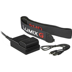 Panasonic DMC-GH4 Digital Camera + 64GB Memory Card + DMW-BLF19 Lithium Ion Battery + Rode VideoMic with Rycote Lyre Sus