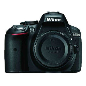 Nikon D5300 24.2 MP CMOS Digital SLR Camera with Built-in Wi-Fi and GPS Body Only Black - Refurbished - Used Nikon