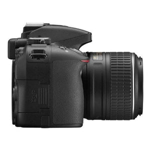 Nikon D5300 24.2 MP CMOS Digital SLR Camera with 18-55mm f/3.5-5.6G ED VR Auto Focus-S DX NIKKOR Zoom Lens Black - Used Nikon
