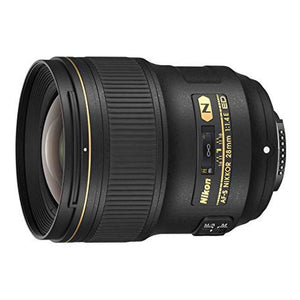Nikon AF-S NIKKOR 28mm f/1.4E ED f/1.4-16 Fixed Zoom Camera Lens, Black - Used Nikon