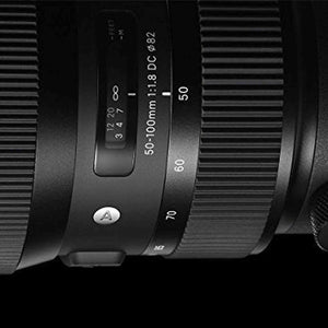 Sigma 50-100mm f/1.8 Art DC HSM Zoom Lens for Nikon Cameras Sigma