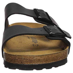 Birkenstock Arizona Unisex Leather Sandal, Black, 37 N EU Birkenstock