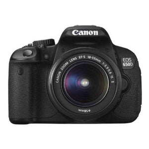 Canon EOS 650D Digital SLR Camera - Black Inc. 18-55mm f/3.5-5.6 is II Lens Kit Canon