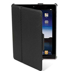 Scosche foldIO P2 Black Carbon Fiber Texture Folio Case for iPad 2 IPD2CFBK - Used Scosche