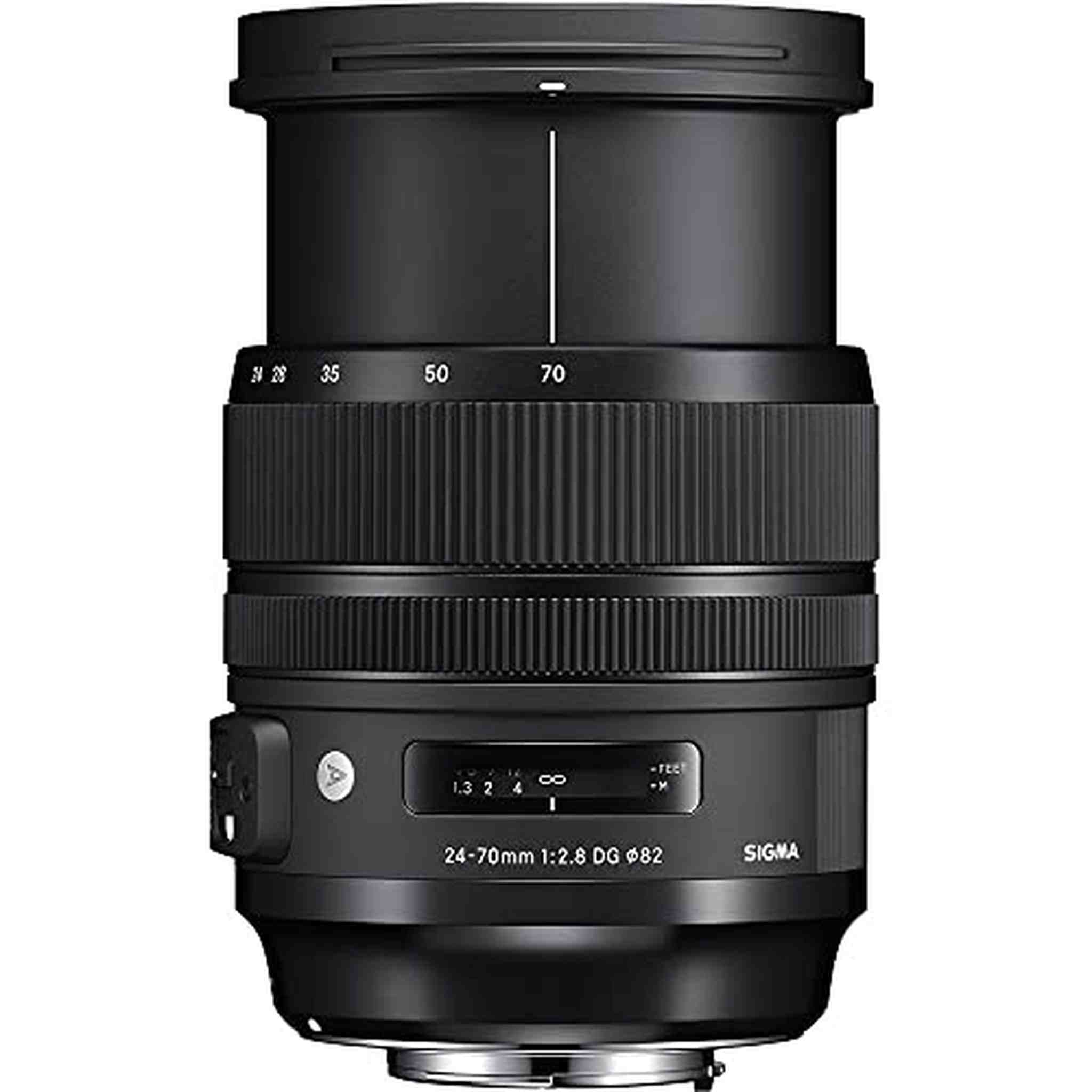 Sigma 24-70mm f/2.8 DG OS HSM Art Lens for Canon EF 576954 Bundle