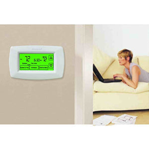 Honeywell Home RTH7600D 7-Day Programmable Touchscreen Thermostat, small, white, 1-pack - Used Honeywell