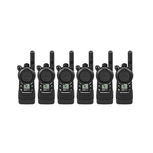 Motorola CLS1410 UHF Frequency Professional Two Way Radio 6-Pack Motorola