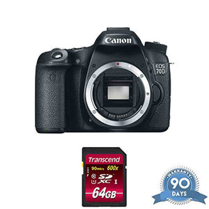 Canon EOS 80D DSLR Camera Body Only with Memory Card - Renewed - Reconditioned Canon
