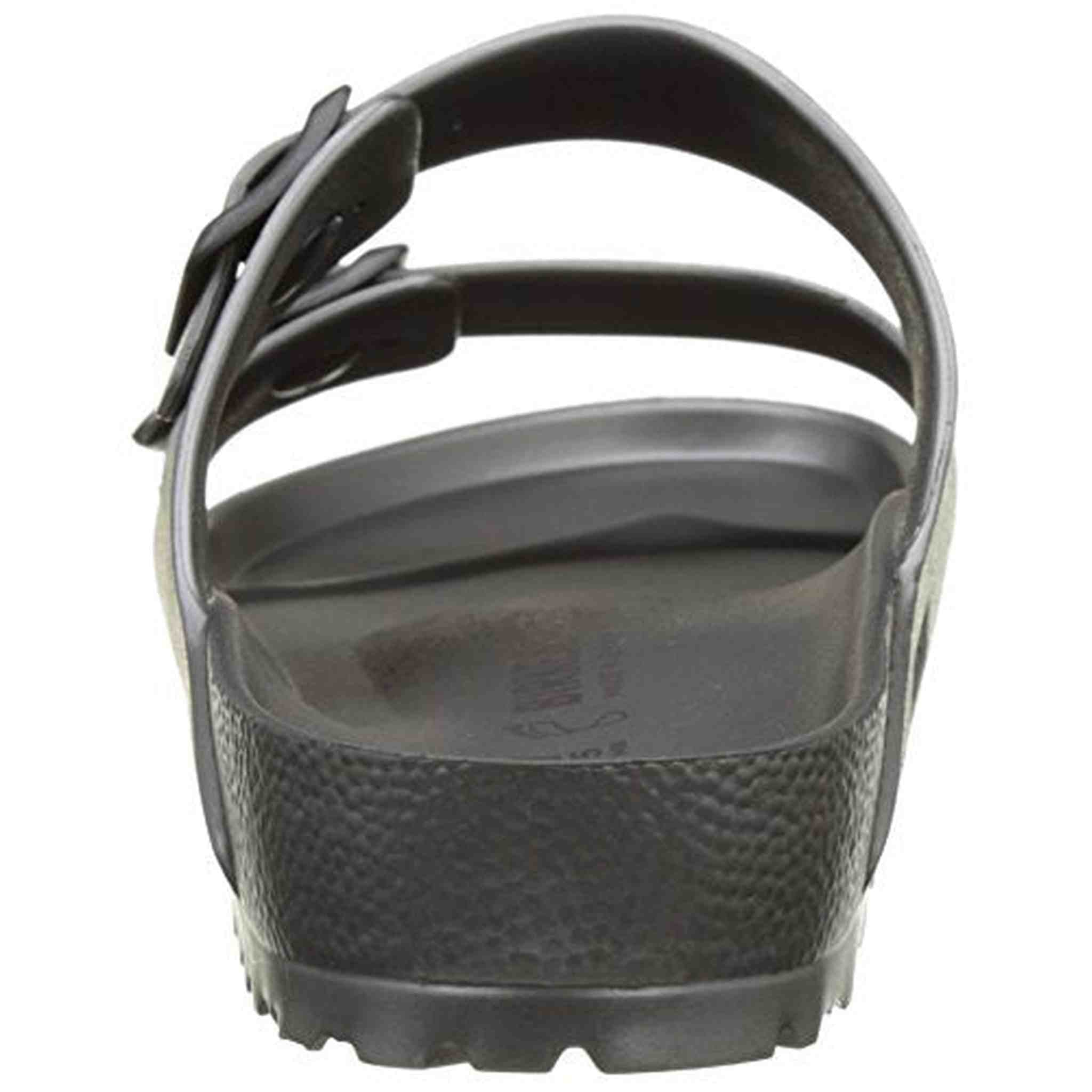 Birkenstock Essentials Unisex Arizona EVA Sandal, Metallic Anthracite, 42 R