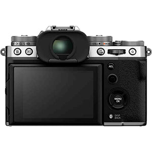 Fujifilm X-T5 Mirrorless Digital Camera XF16-80mm Lens Kit - Silver Bundle+ More Fujifilm