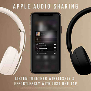 Beats Solo Pro Wireless Noise Cancelling Bluetooth On-Ear Headphones -Ivory Beats