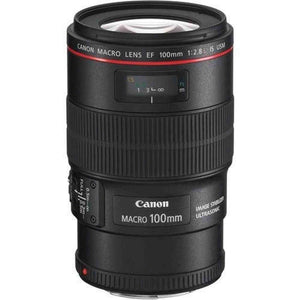 Canon EF 100mm f/2.8L is USM Macro Lens for Canon Digital SLR Cameras International Model - Used Canon