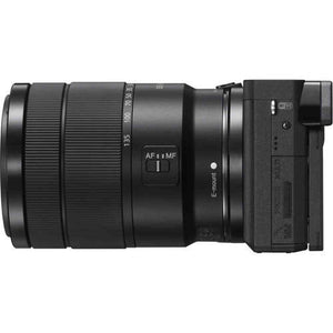 Sony Alpha a6300 Mirrorless Camera W/ 18-135mm Lens ILCE-6300M/B, Lens Filters, 2x Extra Batteries, Rode Mic, LED Light, External HD Monitor, 2x 64GB Memory Card, Plus Essential Accessories Sony