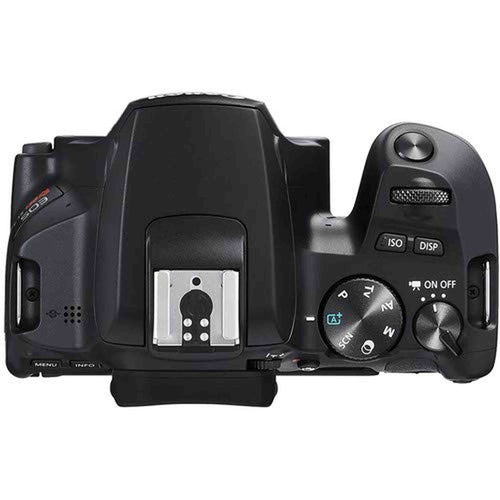 Canon EOS Rebel SL3 DSLR Camera (Black, Body Only) Bundle with 2x64GB Memory Card + Battery for CanonLPE17 + LCD Screen