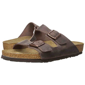 Birkenstock Arizona Habana Leather Sandal 42 R US Women's 11-11.5 Birkenstock