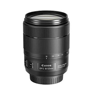 Canon EF-S 18-135mm f/3.5-5.6 Image Stabilization USM Lens Black Renewed - Reconditioned Canon