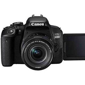 Canon EOS Rebel 800D / T7i DSLR Camera with 18-55 Lens 1895C002 + More - Reconditioned Canon