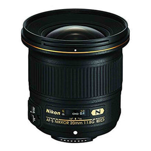 Nikon AF-S FX NIKKOR 20mm f/1.8G ED Fixed Lens with Auto Focus for Nikon DSLR Cameras - Used Nikon