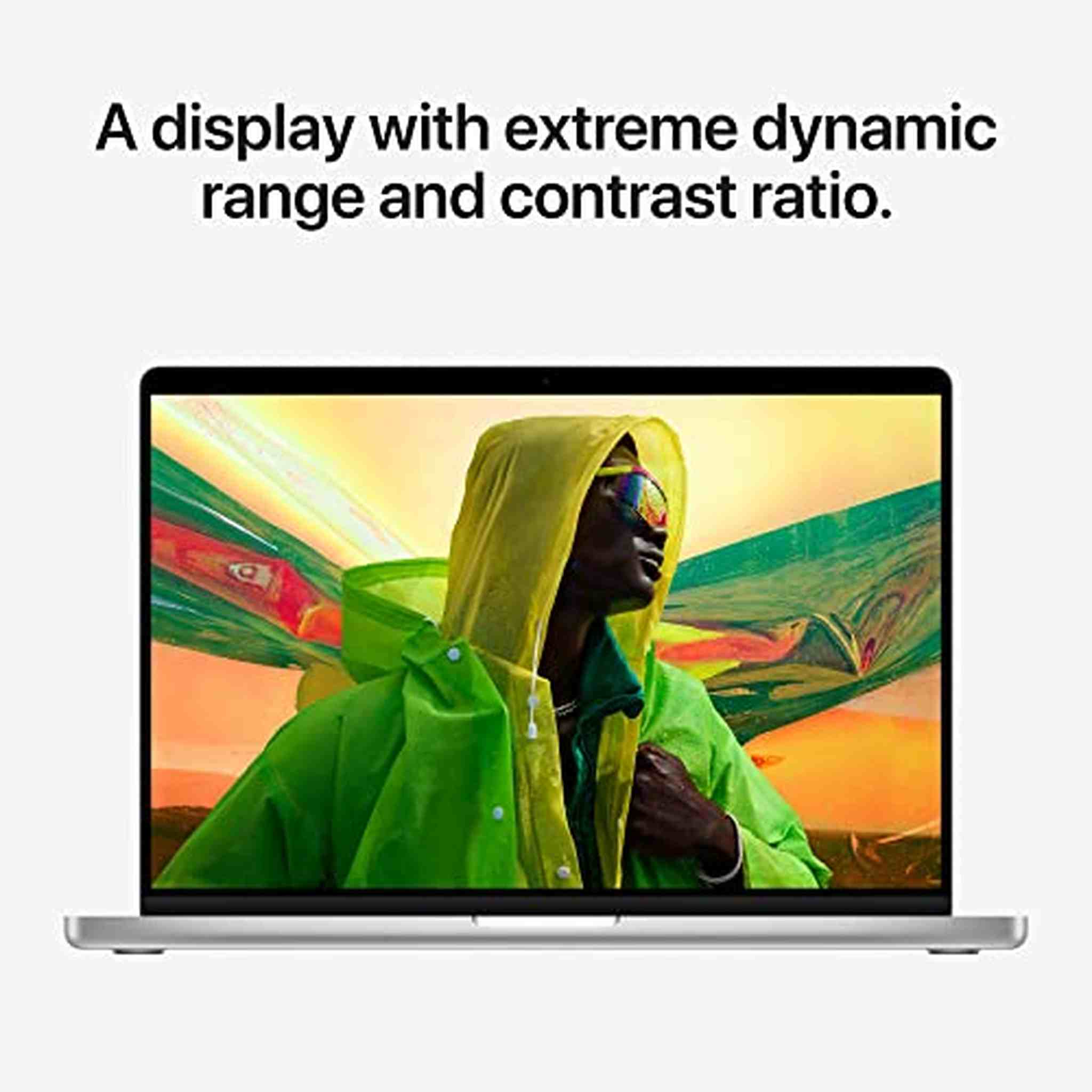 Apple MacBook Pro 16-inch, Apple M1 Pro chip with 10-core CPU and 16-core GPU, 16GB RAM, 1TB SSD - Silver Apple