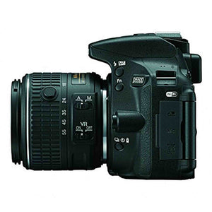 Nikon D5500 DX-format Digital SLR w/ 18-55mm VR II Kit Black Nikon