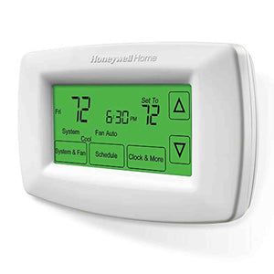 Honeywell Home RTH7600D 7-Day Programmable Touchscreen Thermostat, small, white, 1-pack - Used Honeywell