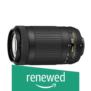 Nikon 70-300mm f/4.5-6.3G DX AF-P ED Zoom-Nikkor Lens - - Reconditioned Nikon