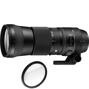 Sigma 150-600mm f/5-6.3 DG OS HSM Contemporary Lens for Nikon F with Pro Filter Certified Refurbished - Reconditioned Sigma