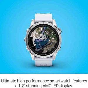 Garmin Epix Pro Gen 2 , 42mm Glass Stainless Steel Whitestone with Accessories Garmin