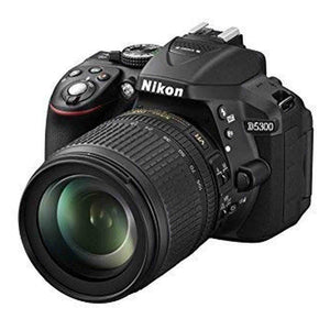 Nikon D5300 DSLR Camera with 18-105mm Lens Black - International Version No Warranty - Used Nikon
