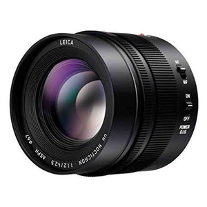 PANASONIC LUMIX G LEICA DG NOCTICRON LENS, 42.5MM, F1.2 ASPH, PROFESSIONAL MIRRORLESS MICRO FOUR THIRDS, POWER OPTICAL I.S, H-NS043 USA BLACK Renewed - Reconditioned Panasonic