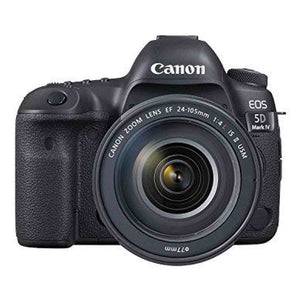Canon EOS 5D Mark IV Full Frame Digital SLR Camera EF 24-105mm f/4L is II USM Lens Kit International Version No Warranty - Used Canon