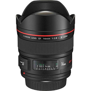 Canon 14mm f/2.8L EF II Ultra Wide-Angle Lens USM - Used Canon