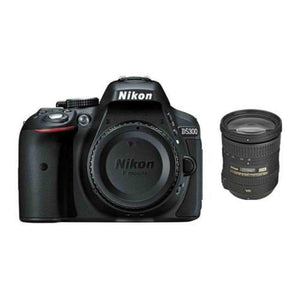 Nikon D5300 24.2 MP CMOS Digital SLR Camera with AF-S DX NIKKOR 18-200mm f/3.5-5.6G ED VR II Zoom Lens Black Electron - Used Nikon