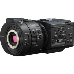 Sony NEX-FS700R Super 35 Camcorder Intl Model With 64GB Memory Card, Extra Battery and Charger, UV Filter, LED Light, Case, Telephoto Lens Bundle Sony
