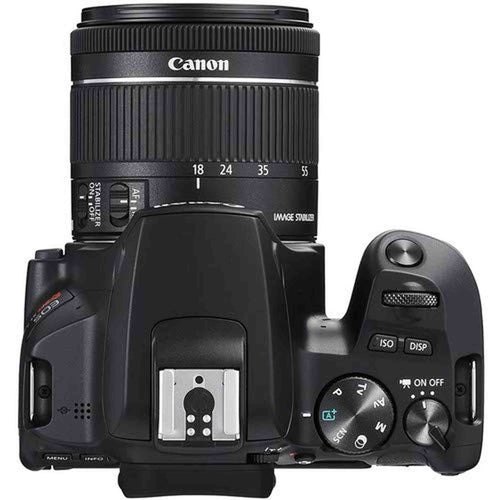 Canon EOS Rebel SL3 DSLR Camera with 18-55mm Lens (Black) Bundle with LCD Screen Protectors + Carrying Case and More