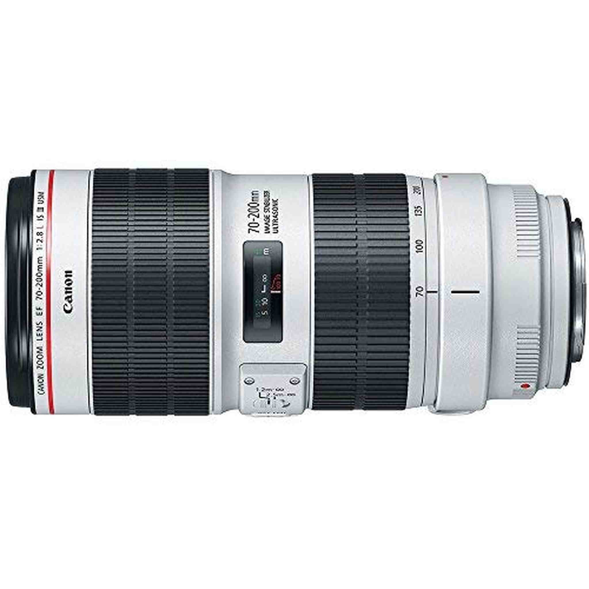 Canon 3044C002AA EF 70-200mm f/2.8L is III USM Telephoto Lens for Digital SLR Cameras with Sandisk Extreme PRO 128GB SD