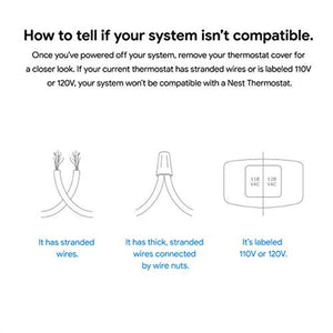 Google Nest Smart Thermostat - Snow Google
