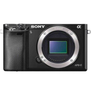 Sony a6000 mirrorless Camera Bundle 16-50mm F3.5-5.6 and 55-210mm F4.5-6.3 Lens, 32GB Card, case Renewed - Reconditioned Sony
