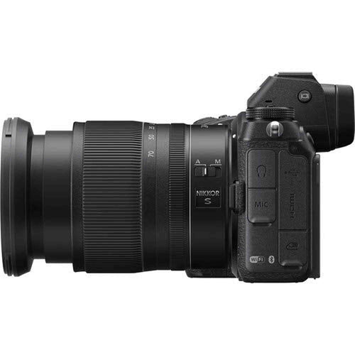 Nikon Z 7 Mirrorless FX-Format Digital Camera with 24-70mm Lens - Bundle 64GB Memory Card + EN-EL15 Li-on Battery + Exte
