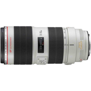 Canon EF 70-200mm f/2.8L is II USM Lens Bundle w/UV Filter Color Multicoated 6 Piece Filter Kit International Model Canon