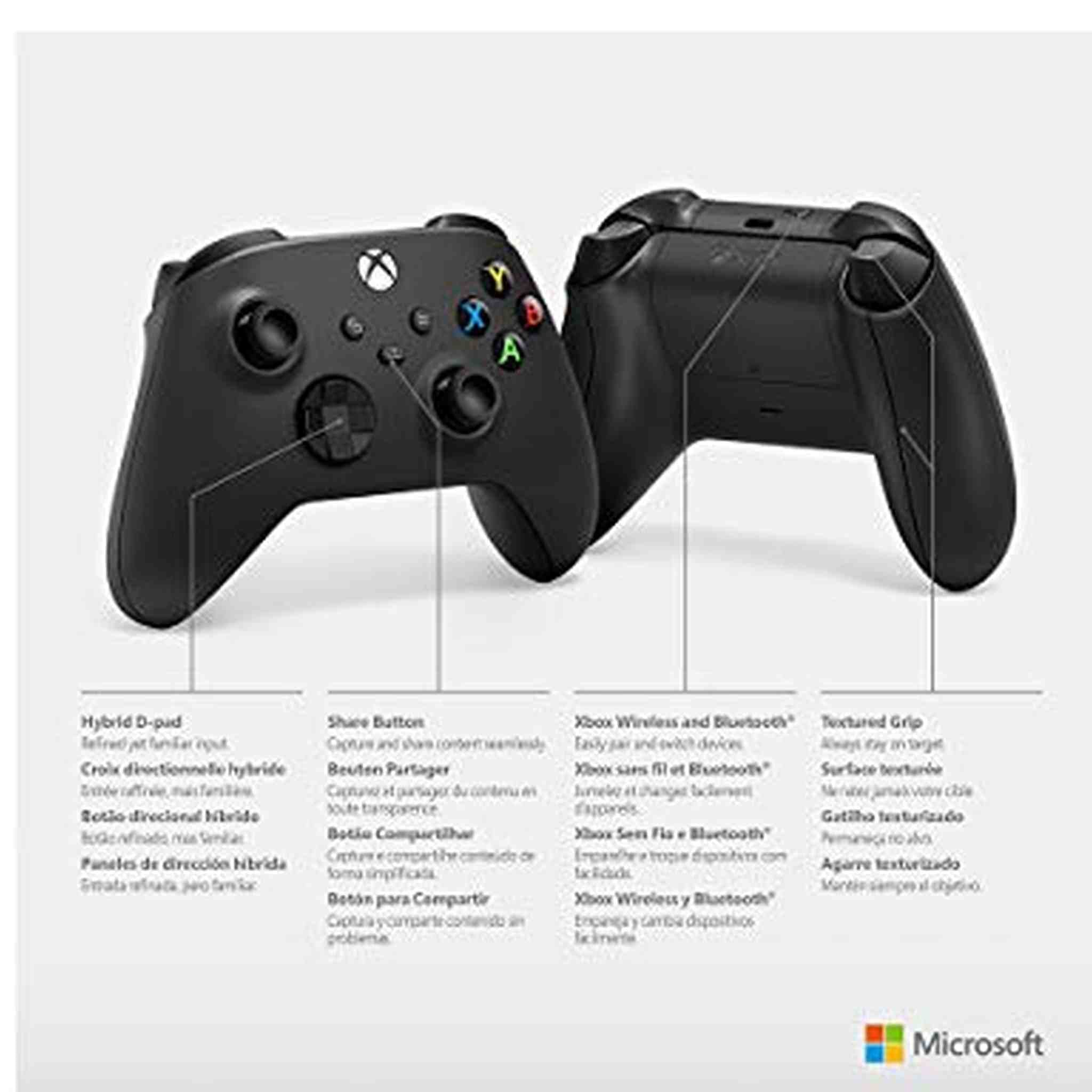 Xbox Wireless Controller - Carbon Black